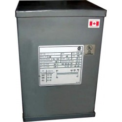 3 kVA 600 Volt to 110/220 Volt Single phase Epoxy Encapsulated Transformer SC3J-K2/EP